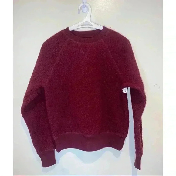 Everlane The ReNew Fleece Raglan Sweatshirt - Picture 5 of 8